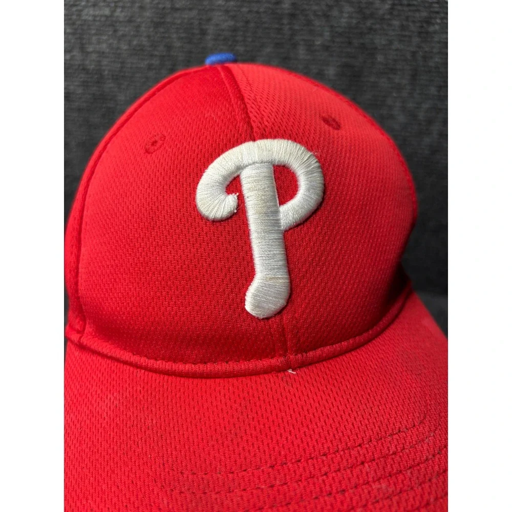 Philadelphia Phillies OC Sports Youth Red Mesh Adjustable Baseball Cap Hat MLB
